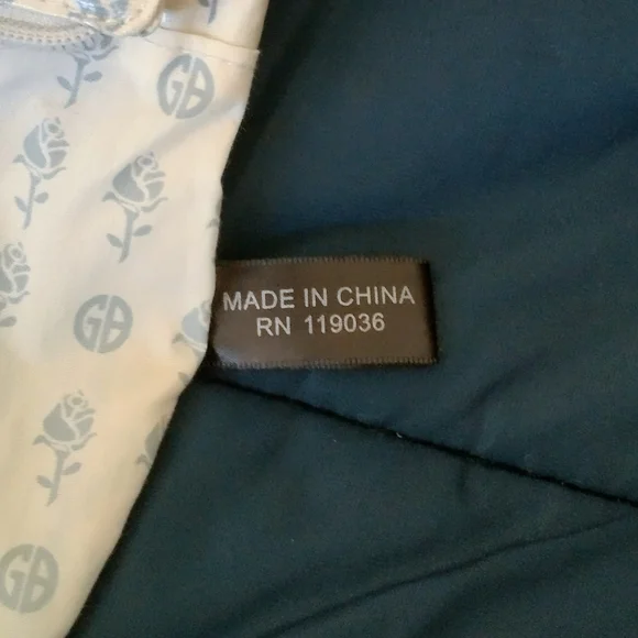 Vintage Giani Bernini Butterflies Handbag Tote Bag Purse - Picture 16 of 16